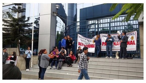 Trujillo: Trabajadores de la Fiscalía acatan un paro de 24 horas 
