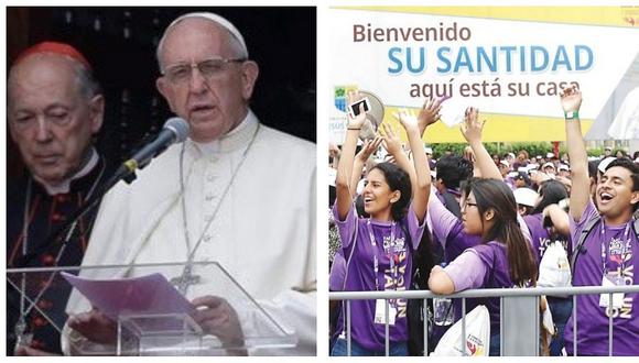 Papa Francisco a jóvenes peruanos: "El corazón no se puede 'photoshopear'"