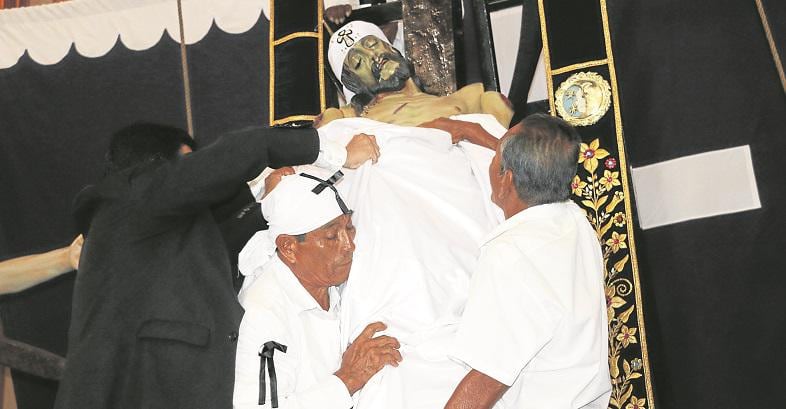 Piura: Catacaos vivió con fervor la conmemoración de la Pasión y Muerte de Jesucristo