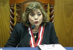 Fiscal de la Nación saludó elección de Elvia Barrios como presidenta del Poder Judicial