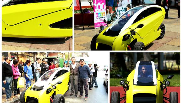 Arica: primer auto eléctrico hecho en Chile será exhibido mañana