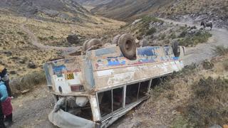 Huancavelica: Once personas se salvan de morir en Yurac Yurac