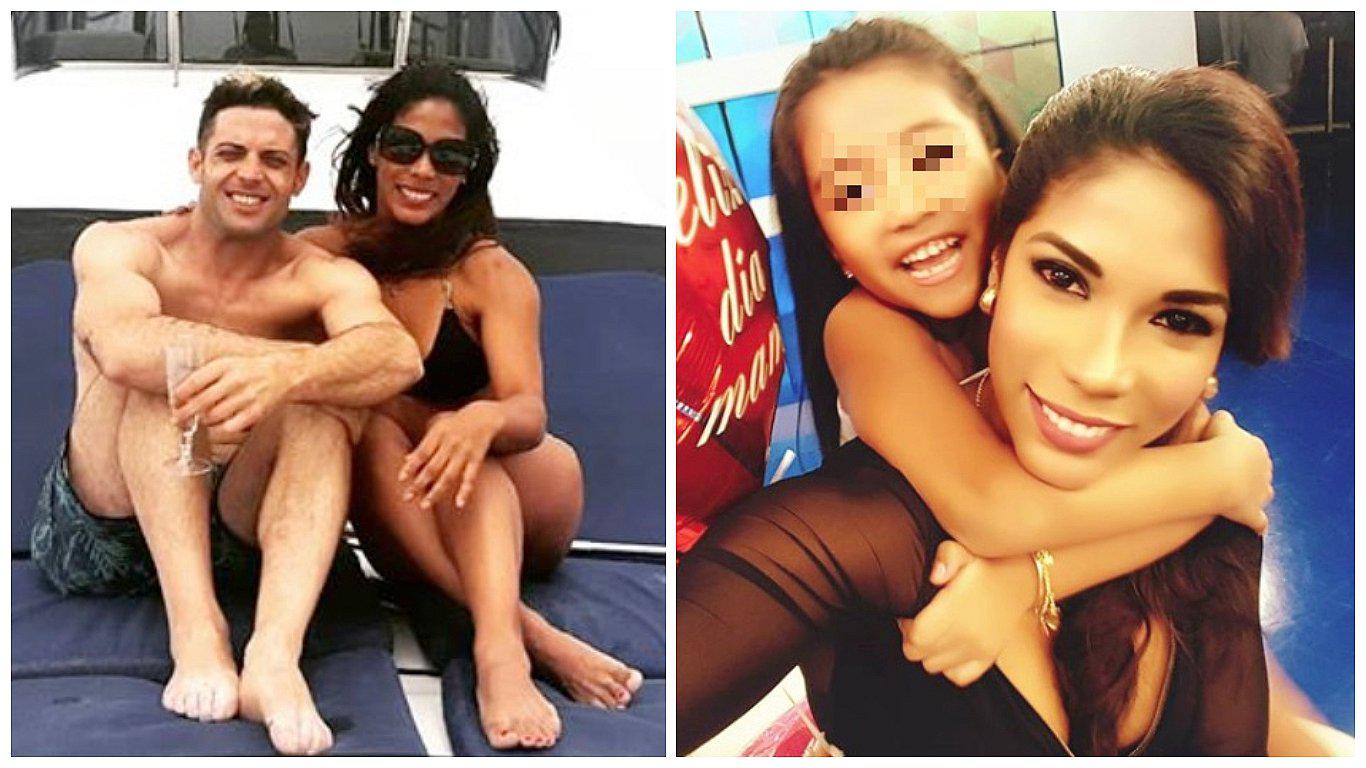 Karen Dejo celebró el cumpleaños de su hija junto a su novio Lucas Piro (FOTOS)
