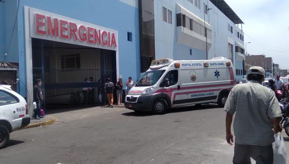 Ataque se registró en la urbanización Santo Dominguito. La víctima fue llevado al Hospital Belén de Trujillo.