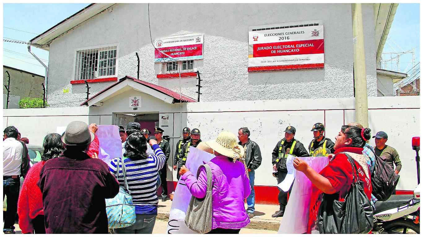 Junín: A 46 disminuyen candidatos al Congreso de la República