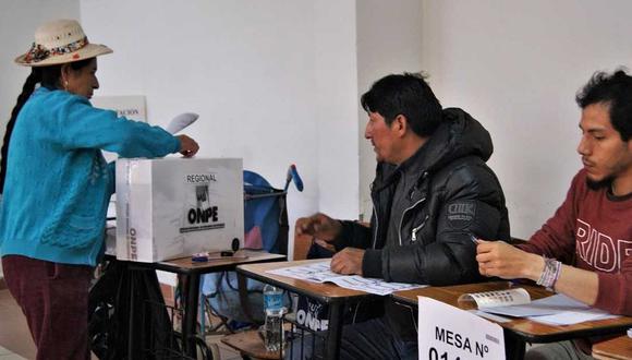 Peligran centros poblados por falta de electores en Puno 