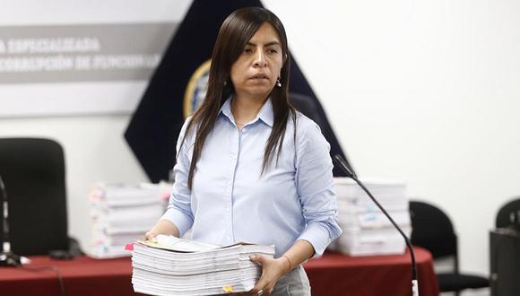 Giulliana Loza indica que “no hay motivo para que en este caso el juzgado le pueda rechazar un pedido a Keiko” Fujimori.  (Foto: Joel Alonzo / GEC)