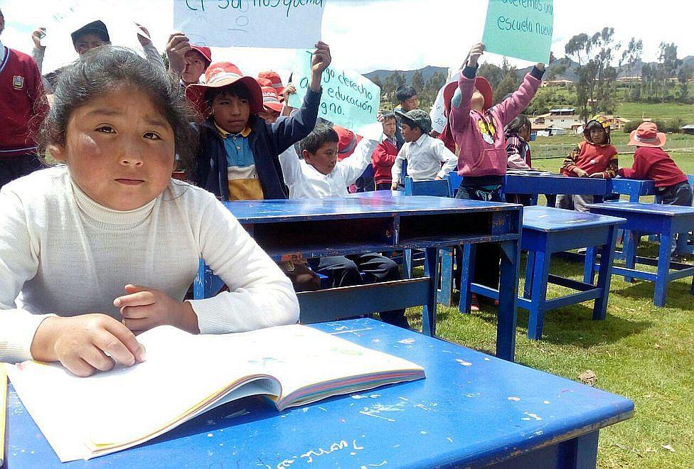 Dos millones de soles para reconstrucción de escuela que se cae a pedazos en Chinchero