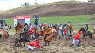 Ayacucho: Con escenificación conmemoran Bicentenario de la Batalla de Secchapampa