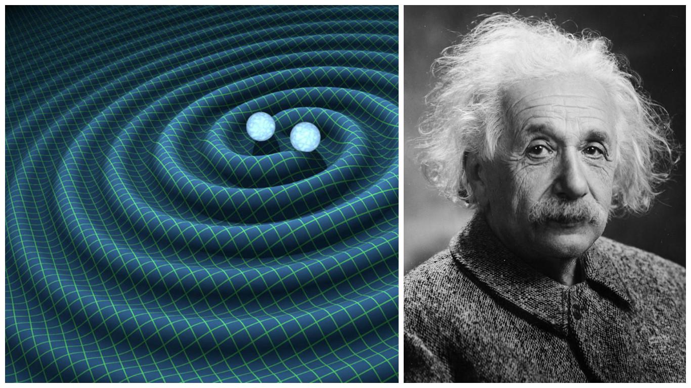 Detectan ondas gravitacionales 100 años después de que Albert Einstein las predijera