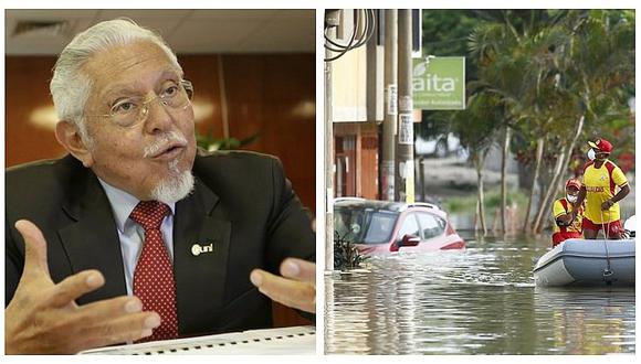 Ministro Javier Piqué sobre aniego en SJL: "Cualquier rotura de tubería es un accidente"