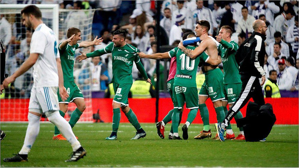 Real Madrid quedó eliminado de la Copa del Rey tras perder con Leganés (VIDEO)