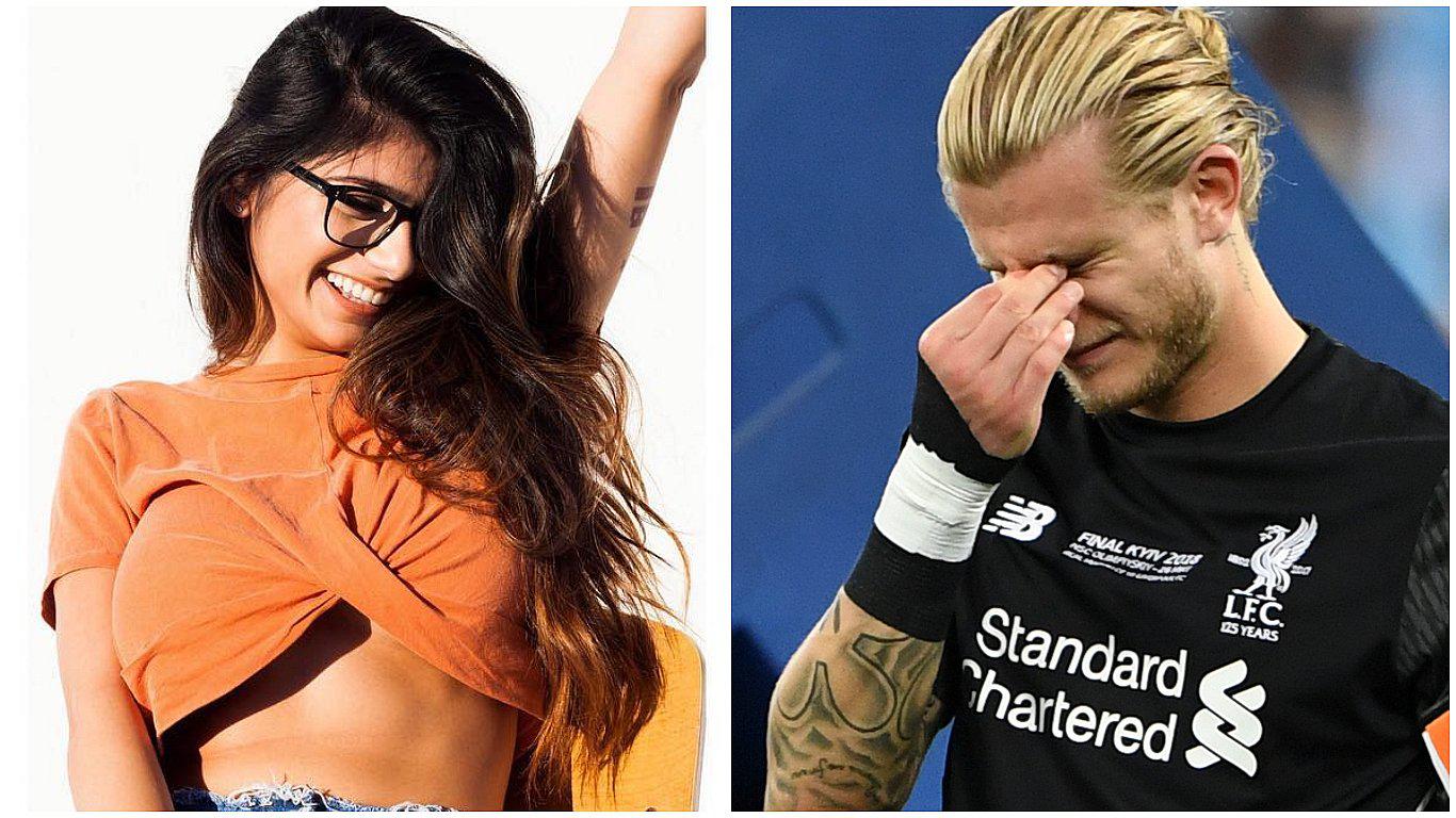 Mia Khalifa brinda su apoyo al arquero del Liverpool tras perder final de la Champions League