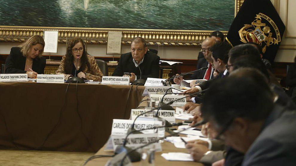 Comisión de Constitución aprobó dictamen de reforma del CNM 