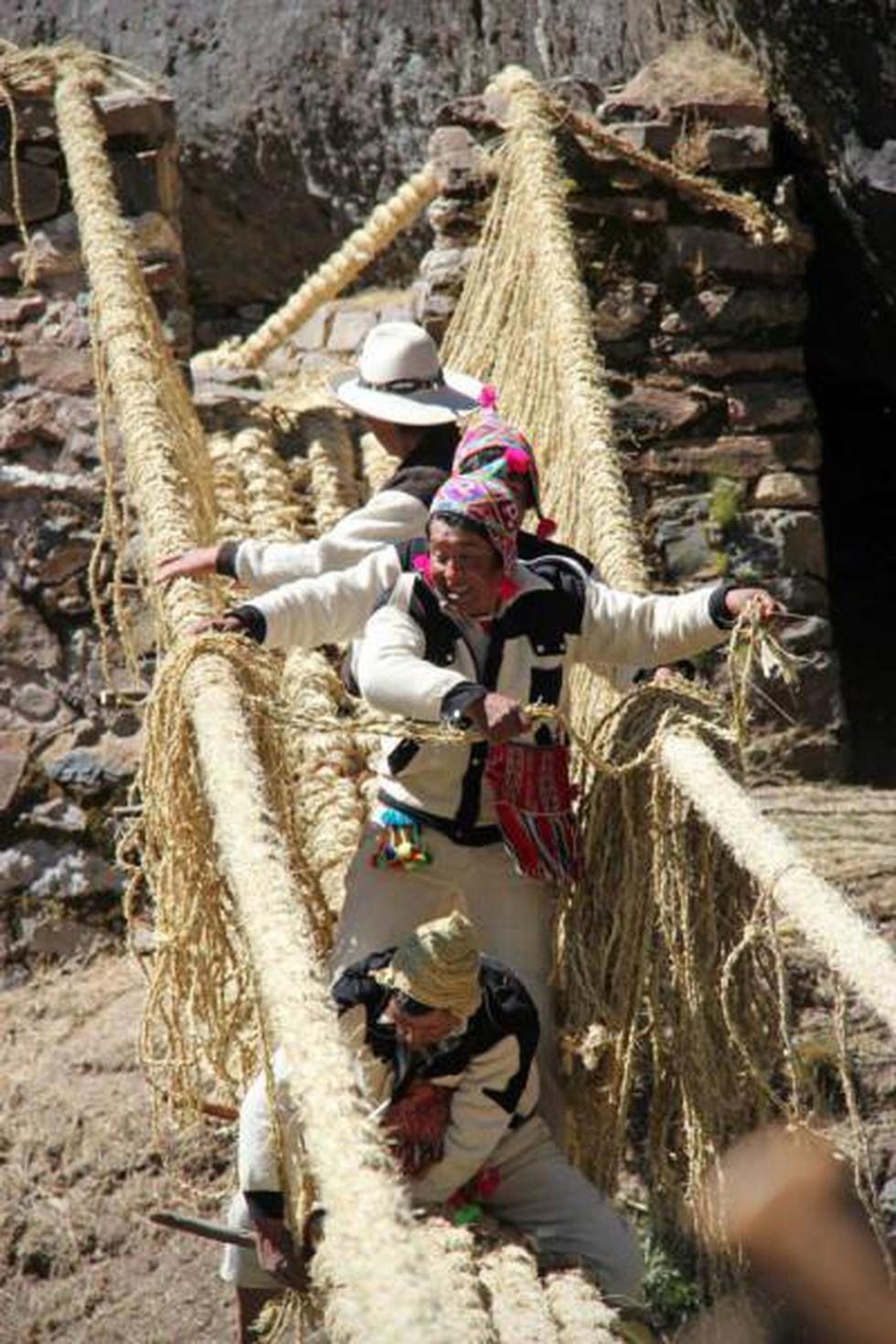 Cusco: Puente Q'eswachaka recibió título que lo declara patrimonio universal (FOTOS)