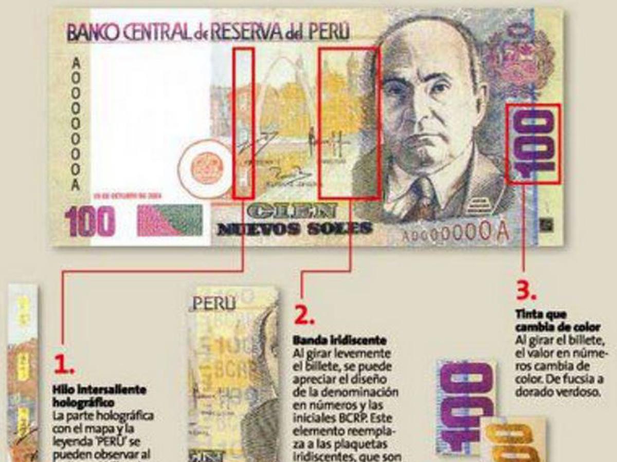 Sepa cómo diferenciar un billete real de un billete falso