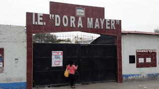 Bellavista: resguardan colegio Dora Mayer ante posible ataque con armas de fuego