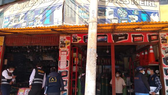 Apurímac: intervienen establecimientos que vendían oxígeno medicinal de forma ilegal (Foto: Gobierno Regional Apurímac).