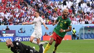 Un sorpresivo 3-3: Aboubakar y Choupo-Moting consiguieron el empate para Camerún vs. Serbia (VIDEO)