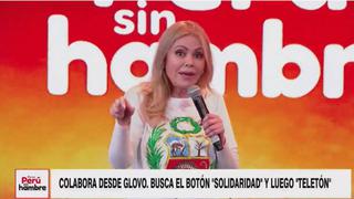 Gisela Valcárcel recordó su antiguo ‘Aló, Gisela’ en la Teletón (VIDEO)