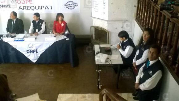 Perú vota 2016: En Arequipa se sorteó más de 19 mil miembros de mesa
