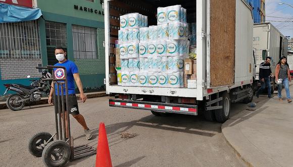 ​Camiones abastecen de productos de primera necesidad a Moquegua