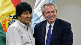 Evo Morales viajó a Cuba por "un tratamiento médico”, dijo el presidente de Argentina