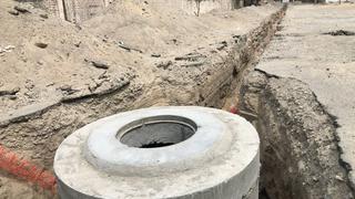 Ica: denuncian obra de agua y desagüe con trabajos deficientes en La Tinguiña  