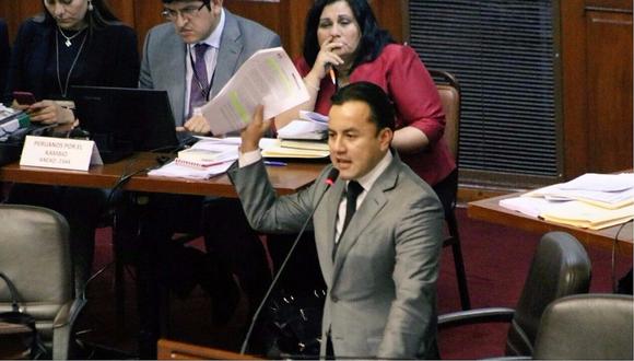 Richard Acuña promovió proyecto de ley contra corruptos y narcotraficantes