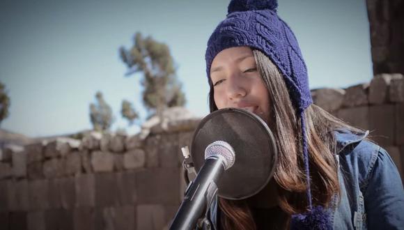 Joven ayacuchana canta tema de Michael Jackson en quechua y es sensación en Youtube