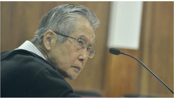 ​Alberto Fujimori internado nuevamente en clínica por problemas en la columna