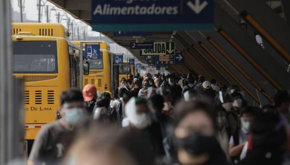 Los operadores del Metropolitano suspendieron desde el lunes 7 de marzo el servicio de las rutas alimentadoras. (Anthony Niño de Guzmán / @photo.gec)