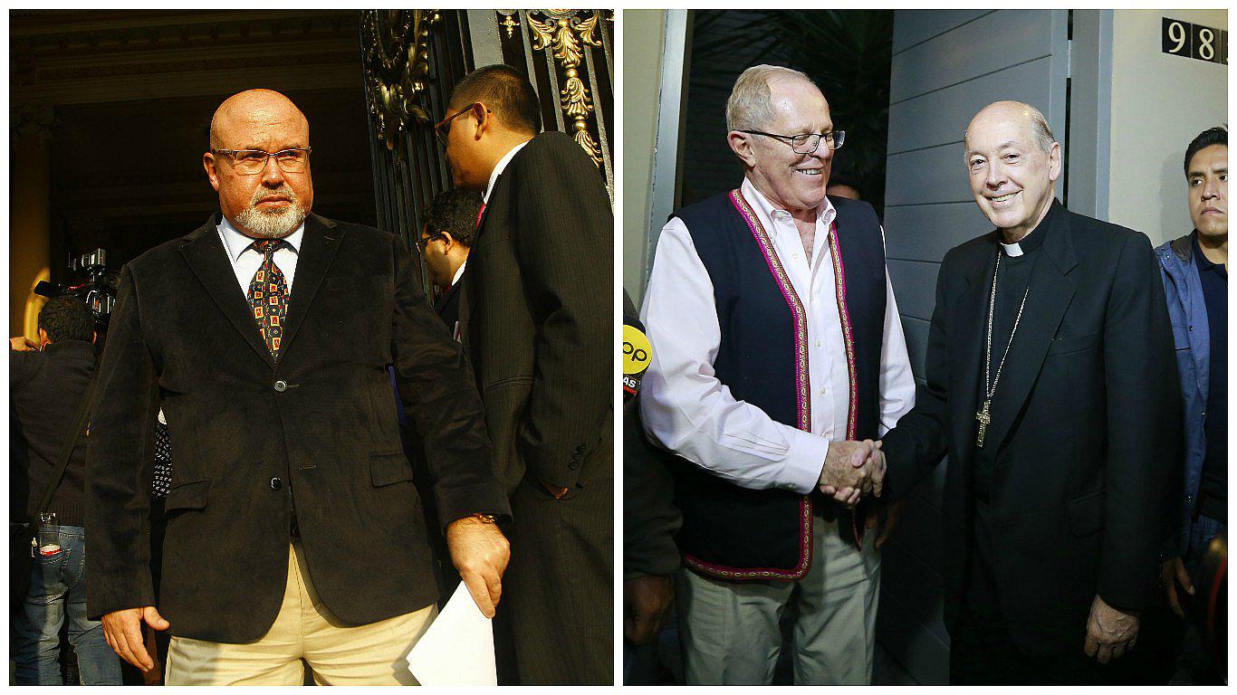 Carlos Bruce en contra de que cita se dé en casa de  Juan Luis Cipriani