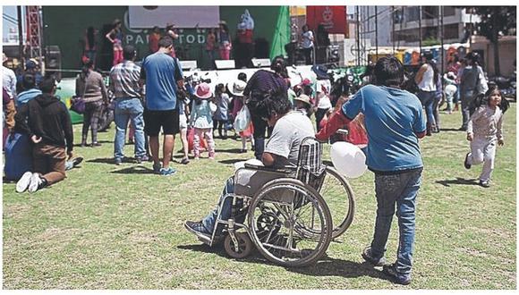 Gobierno Regional de Áncash destina 0.01% de su presupuesto para atender personas con discapacidad