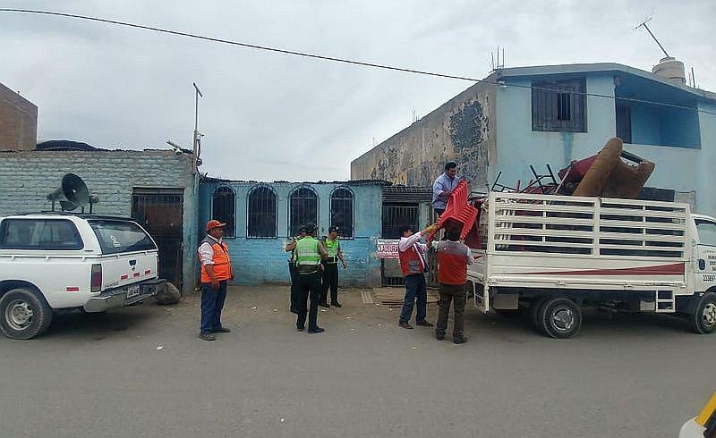 Clausuran local nocturno que funcionaba sin licencia en Sachaca