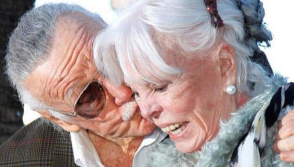 Joan Boocock Lee y Stan Lee estuvieron casado durante 69 años. Ella fue su verdadera inspiración para crear a los queridos personajes de Marvel (Foto: Reuters)
