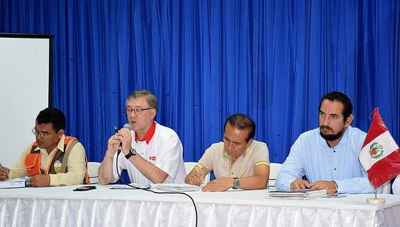 Tumbes: Ministro de Trabajo se reúne con miembros del Coer Tumbes para revisar acciones de emergencia