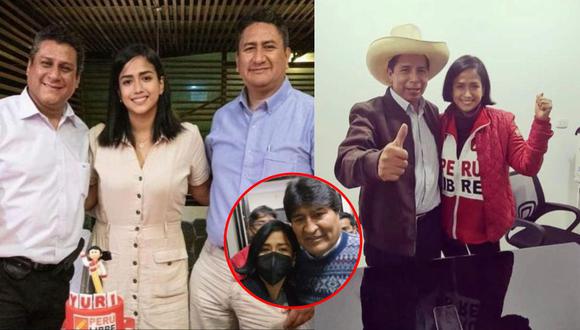 La militante de Perú Libre ha sido una persona de confianza del exministro de Salud, Hernán Condori, tal como lo muestra una foto a la que accedió Correo.
