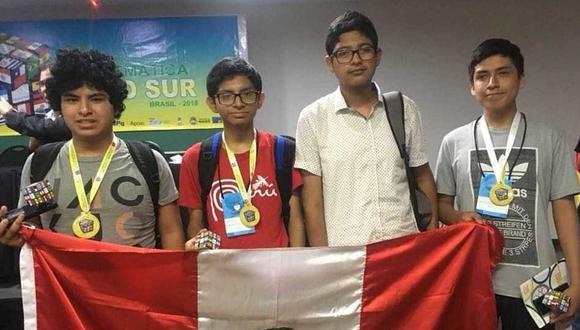 Escolares peruanos ganaron medallas de oro en Olimpiada Sudamericana de Matemática