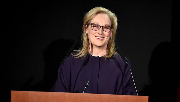 Meryl Streep fue nominada a los Grammy en la categoría Mejor disco “Spoken Word”. (Foto: AFP)