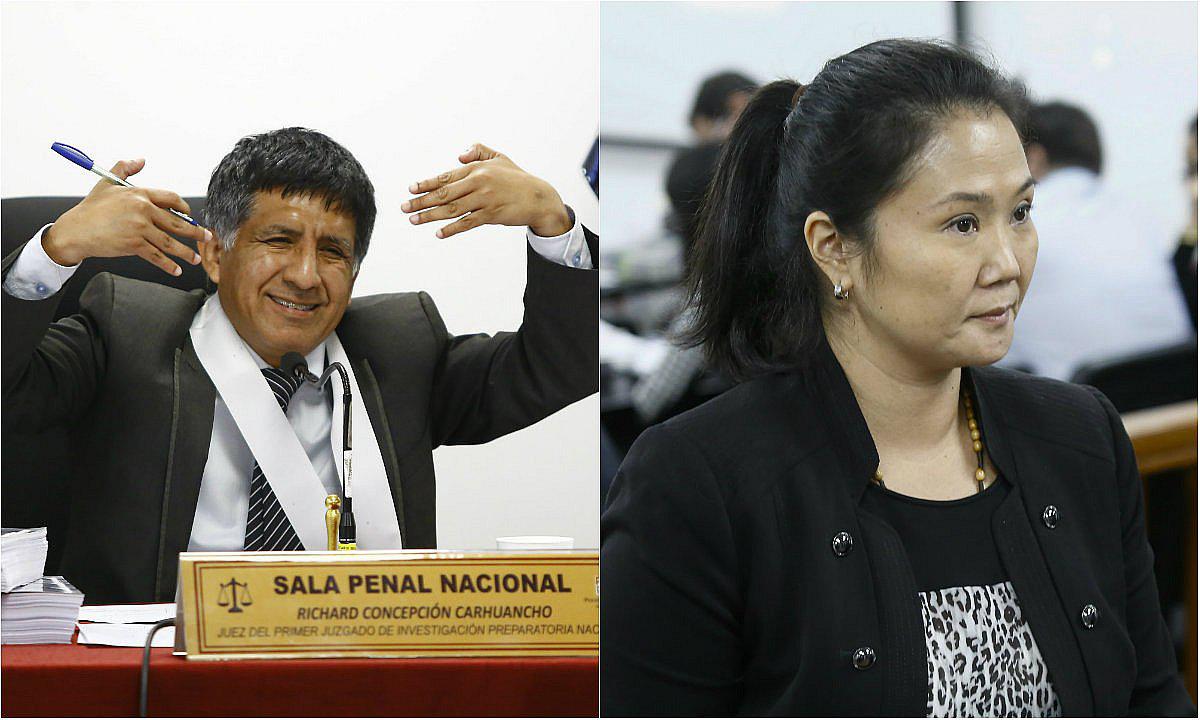 Juez Concepción Carhuancho rechaza recusación para apartarse de caso Keiko Fujimori
