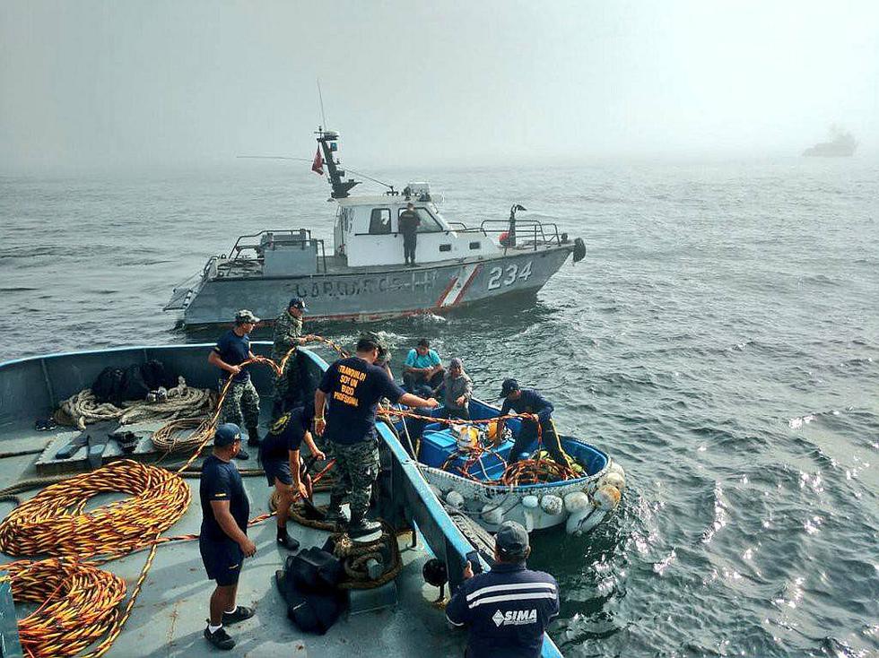 Se reanuda la búsqueda de los seis pescadores desaparecidos (FOTOS) 