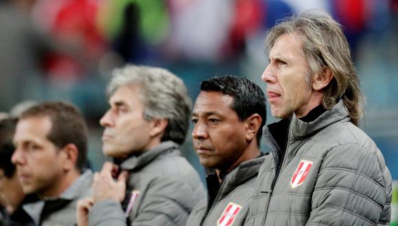 Nolberto Solano es asistente técnico de Ricardo Gareca en la selección peruana | Foto: Reuters