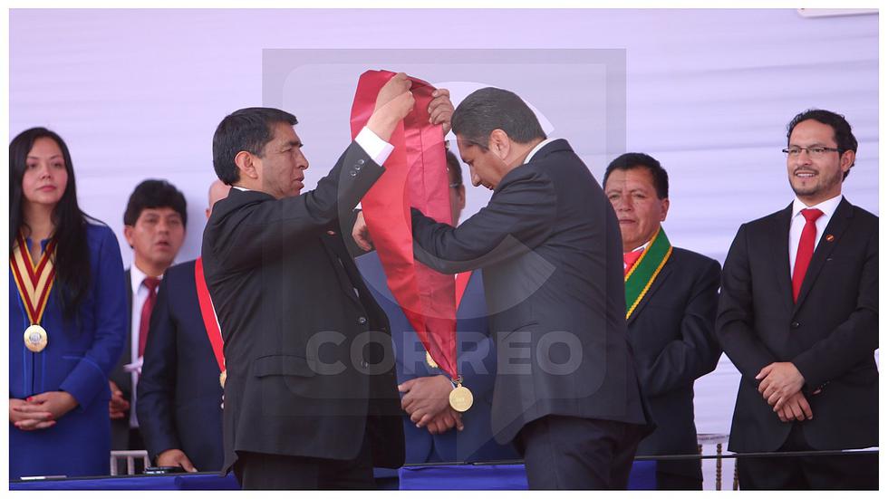 ​Cerrón juramenta y anuncia retomar estudios para nuevo aeropuerto (FOTOS)