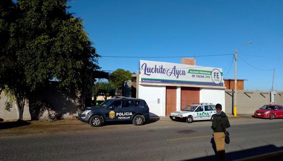 Casa de alcalde distrital de Pocollay, Luis Ayca, es intervenida por la policía y fiscalía por investigación de "Protervos de Pocollay" .