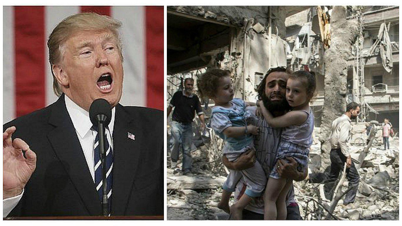 ​Trump pide a "naciones civilizadas" que se unan a EE.UU. para acabar con matanza en Siria