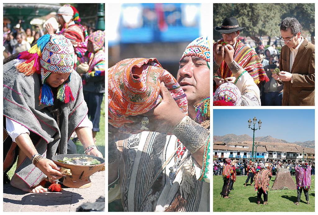Cusco: mes de la Pachamama inicia con pago a la Tierra a cargo de sacerdotes andinos