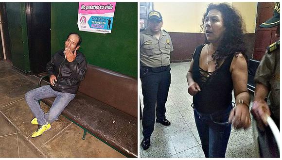 Trujillo: Mujer en aparente estado de ebriedad es detenida tras romper parabrisas de taxi (VIDEO)