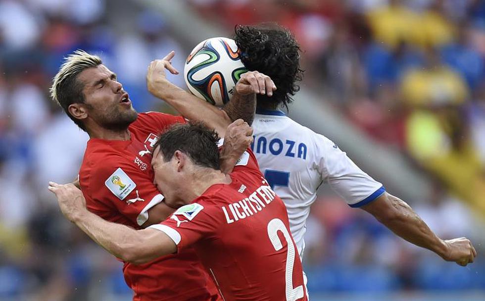 Brasil 2014: Así venció Suiza a Honduras por 3 a 0 (FOTOS)