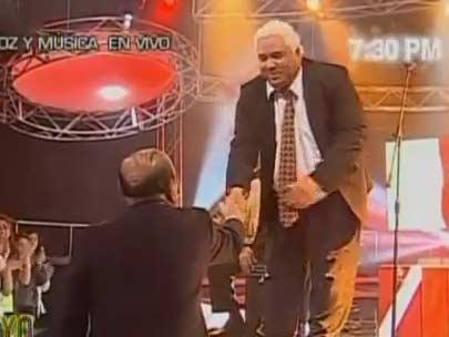 Yo Soy: 'Zambo Cavero' hizo llorar a Óscar Avilés